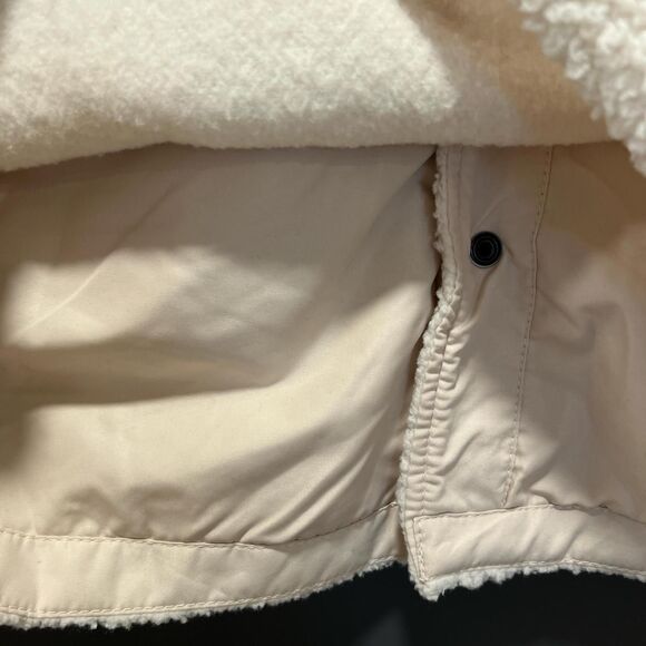 Sherpa off white jacket men's size S NWT - Picture 4 of 4